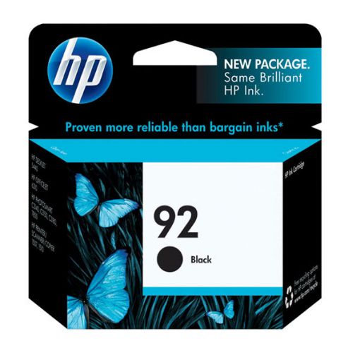 Picture of HP C9362WN (HP 92) Black Inkjet Cartridge