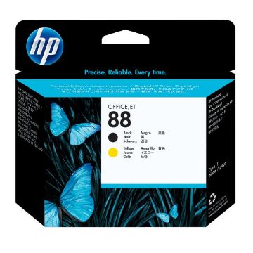 Picture of HP C9381A (HP 88) Black & Yellow Printhead Inkjet Cartridge