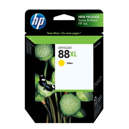 Picture of HP C9393AN (HP 88XL) High Yield Yellow Inkjet Cartridge