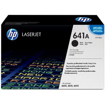 Picture of HP C9720A (HP 641A) Black Toner Cartridge