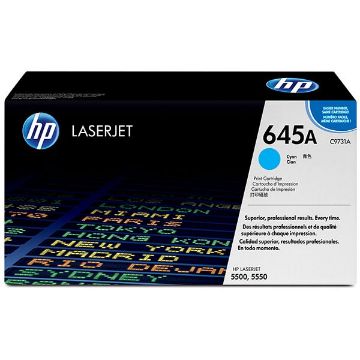 Picture of HP C9731A (HP 645A) Cyan Toner Cartridge