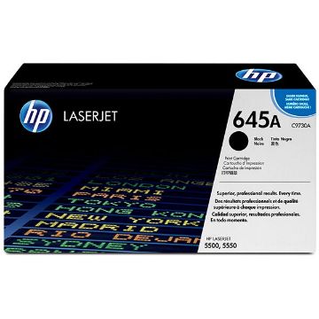 Picture of HP C9730A (HP 645A) Black Toner Cartridge