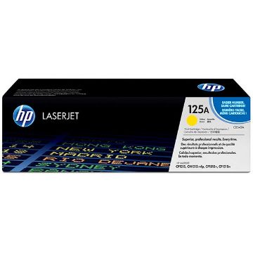 Picture of HP CB542A (HP 125A) Yellow Toner Cartridge