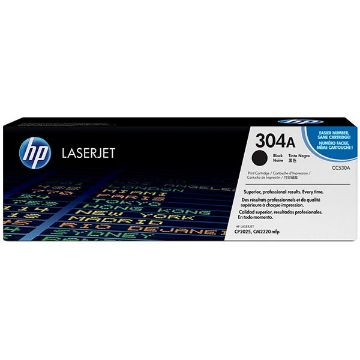 Picture of HP CC530A (HP 304A) Black Toner Cartridge