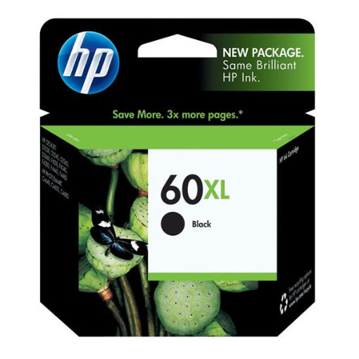 Picture of HP CC641WN (HP 60XL) High Yield Black Inkjet Cartridge