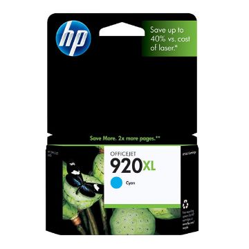 Picture of HP CD972AN (HP 920XL) High Yield Cyan Inkjet Cartridge