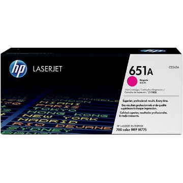 Picture of HP CE343A (HP 651A) Magenta Toner Cartridge