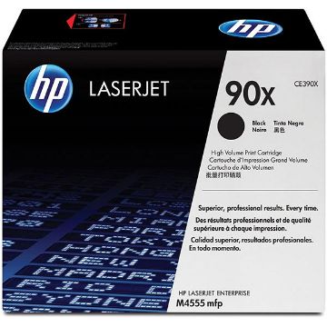 Picture of HP CE390X (HP 90X) High Yield Black Toner Cartridge