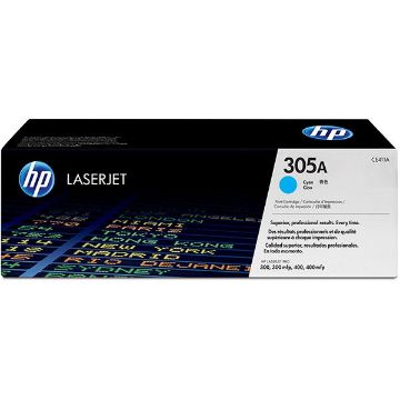 Picture of HP CE411A (HP 305A) Cyan Toner Cartridge