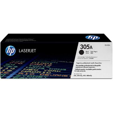 Picture of HP CE410A (HP 305A) Black Toner Cartridge