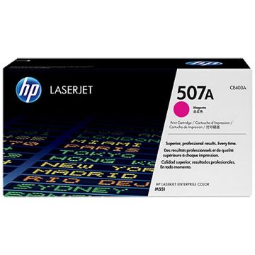 Picture of HP CE403A (HP 507A) Magenta Toner Cartridge