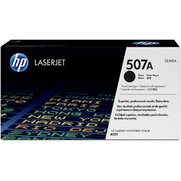 Picture of HP CE400A (HP 507A) Black Toner Cartridge