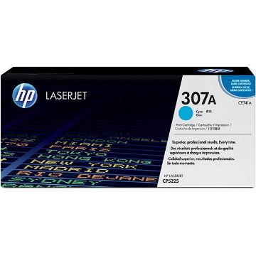 Picture of HP CE741A (HP 307A) Cyan Laser Toner Cartridge