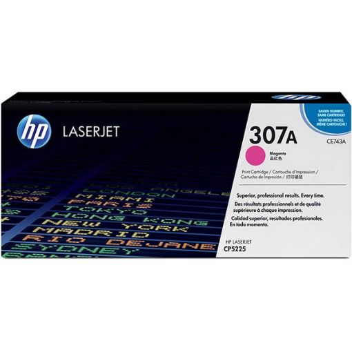 Picture of HP CE743A (HP 307A) Magenta Laser Toner Cartridge