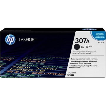 Picture of HP CE740A (HP 307A) Black Laser Toner Cartridge