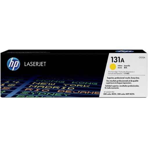 Picture of HP CF212A (HP 131A) Yellow Laser Toner Cartridge