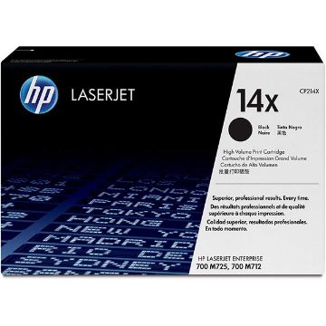 Picture of HP CF214X (HP 14X) High Yield Black Toner Cartridge