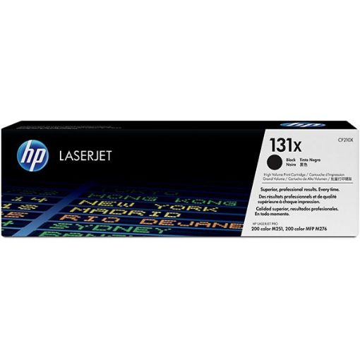 Picture of HP CF210X (HP 131X) High Yield Black Laser Toner Cartridge