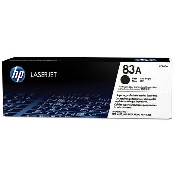 Picture of HP CF283A (HP 83A) Black Toner Cartridge