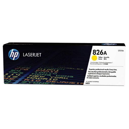 Picture of HP CF312A (HP 826A) Yellow Toner Cartridge
