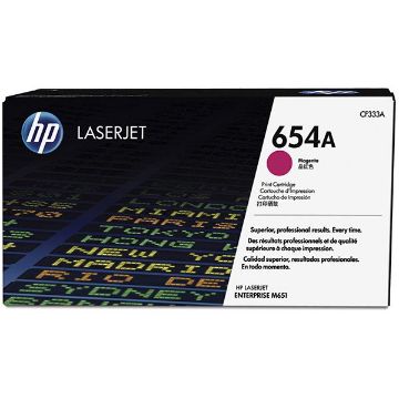 Picture of HP CF333A (HP 654A) Magenta Toner Cartridge