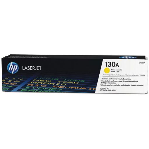 Picture of HP CF352A (HP 130A) Yellow Toner Cartridge