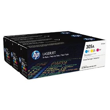 Picture of HP CF370AM (HP 305A) Cyan/Magenta/Yellow Toner Cartridge