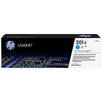 Picture of HP CF401X (HP 201X) High Yield Cyan Toner Cartridge