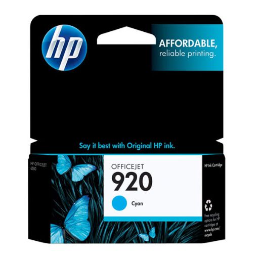 Picture of HP CH634AN (HP 920) Cyan Inkjet Cartridge