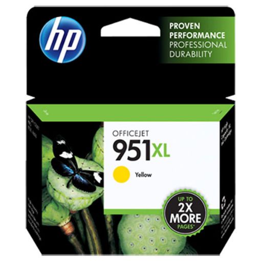 Picture of HP CN048AN (HP 951XL) High Yield Yellow Inkjet Cartridge