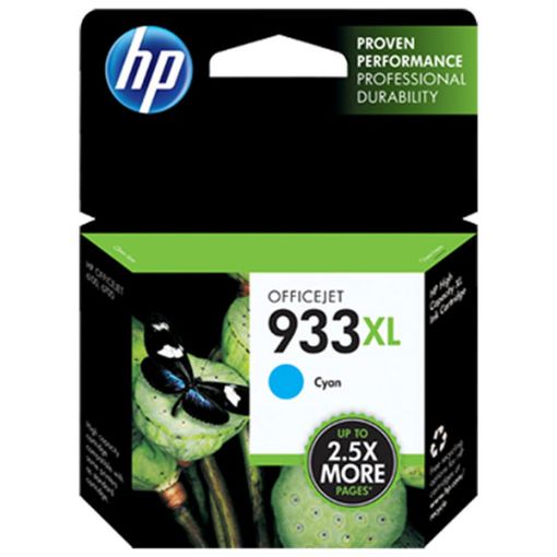 Picture of HP CN054AN (HP 933XL) High Yield Cyan Inkjet Cartridge