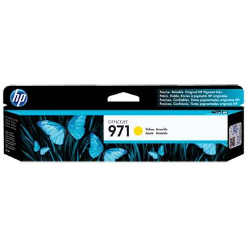 Picture of HP CN624AM (HP 971) Yellow Inkjet Cartridge