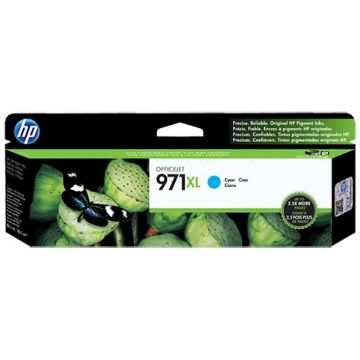 Picture of HP CN626AM (HP 971XL) High Yield Cyan Ink Cartridge