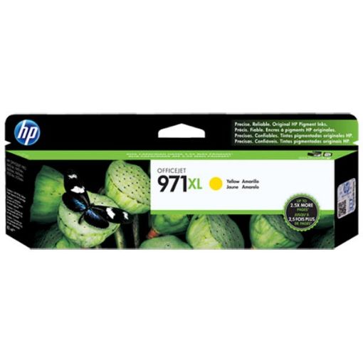 Picture of HP CN628AM (HP 971XL) High Yield Yellow Ink Cartridge