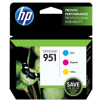 Picture of HP CR314FN (HP 951) Cyan, Magenta, Yellow Ink Cartridge (Combo Pack)