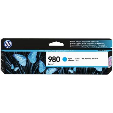 Picture of HP D8J07A (HP 980) Cyan Ink Cartridge