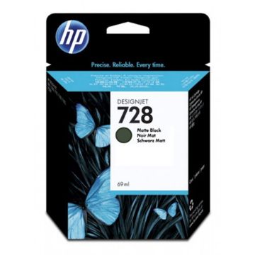 Picture of HP F9J64A (HP 728) Black Ink Cartridge