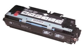 Picture of HP Q2670A (HP 308A) Black Toner Cartridge