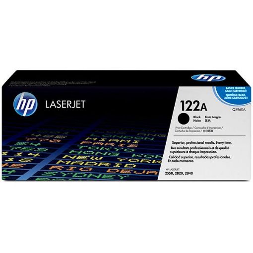 Picture of HP Q3960A (HP 122A) Black Toner Cartridge