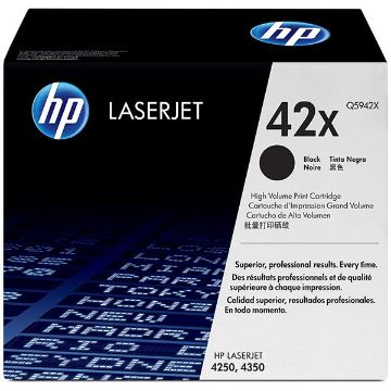 Picture of HP Q5942X (HP 42X) High Yield Black Toner Cartridge