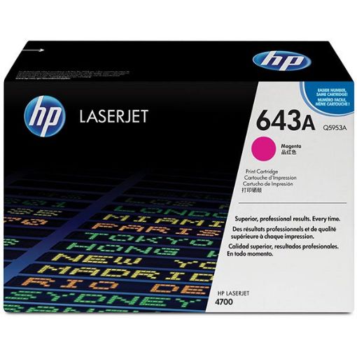 Picture of HP Q5953A (HP 643A) Magenta Toner Cartridge