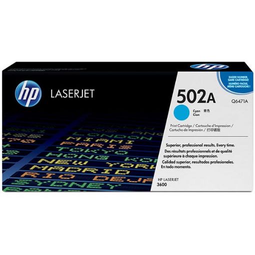 Picture of HP Q6471A (HP 502A) Cyan Toner Cartridge