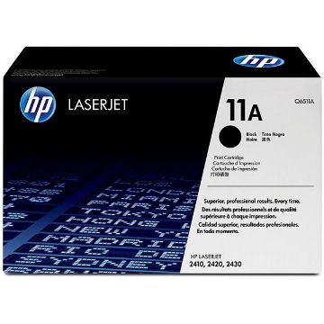 Picture of HP Q6511A (HP 11A) Black Toner Cartridge