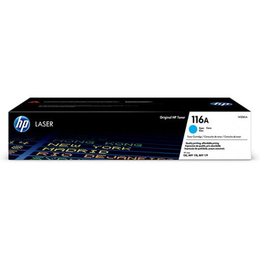 Picture of HP W2061A (HP 116A) Cyan Toner Cartridge