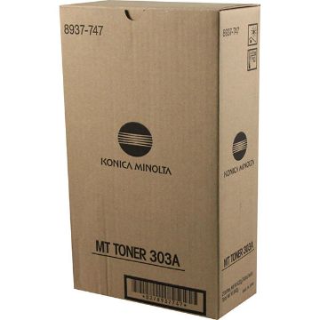 Picture of Konica Minolta 8937-747 (Type 303A) Black Laser Toner Cartridge