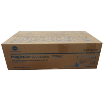 Picture of Konica Minolta A0WG0HF Cyan Toner Cartridge