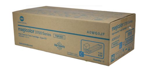 Picture of Konica Minolta A0WG0JF Cyan Toner Cartridge