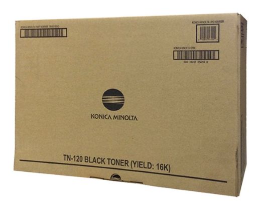 Picture of Konica Minolta 7640015-042 (TN-120) Black Toner Cartridge