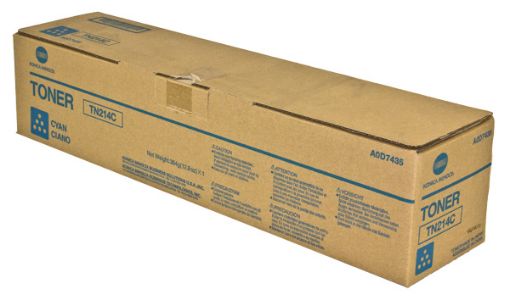 Picture of Konica Minolta A0D7435 Cyan Toner Cartridge