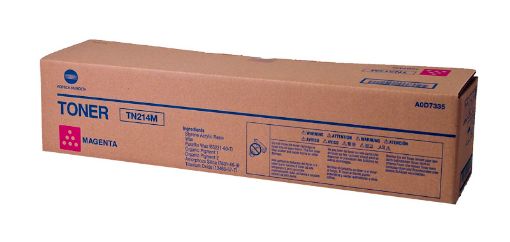 Picture of Konica Minolta A0D7335 (TN-214M) Magenta Toner Cartridge